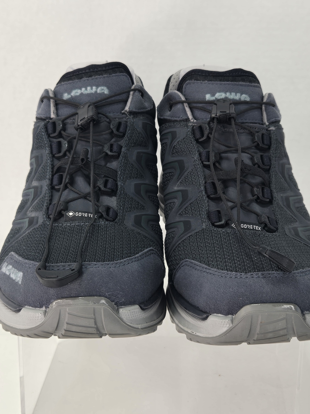 Lowa Maddox GTX Lo Blue Gray Gore-Tex Trail Athletic Shoes Men's Size EU 41 US 8 - Picture 4 of 16